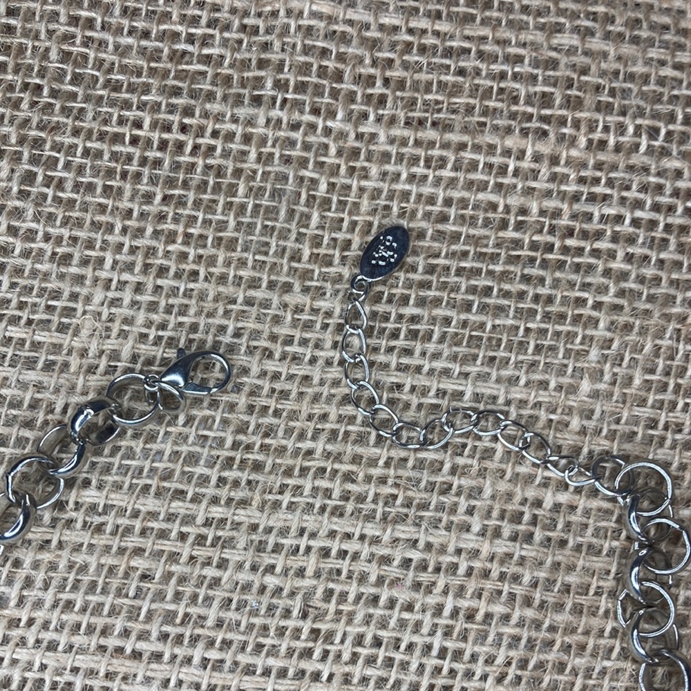 Paparazzi Zi collection turquoise flower necklace - Picture 2 of 3